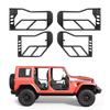 VEVOR Uși tubulare Jeep, 4 uși, Compatibile cu Jeep Wrangler JK Unlimited 2007-2018