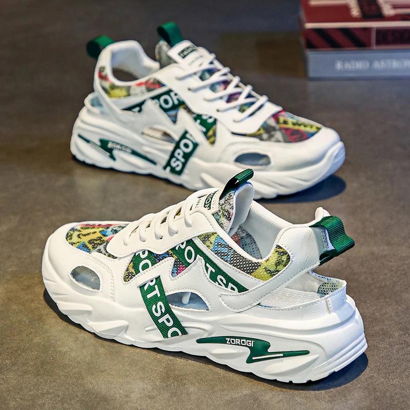 2024Новые летние мужские новые дышащие удобные износостойкие модные сандалии повседневные — фото 5