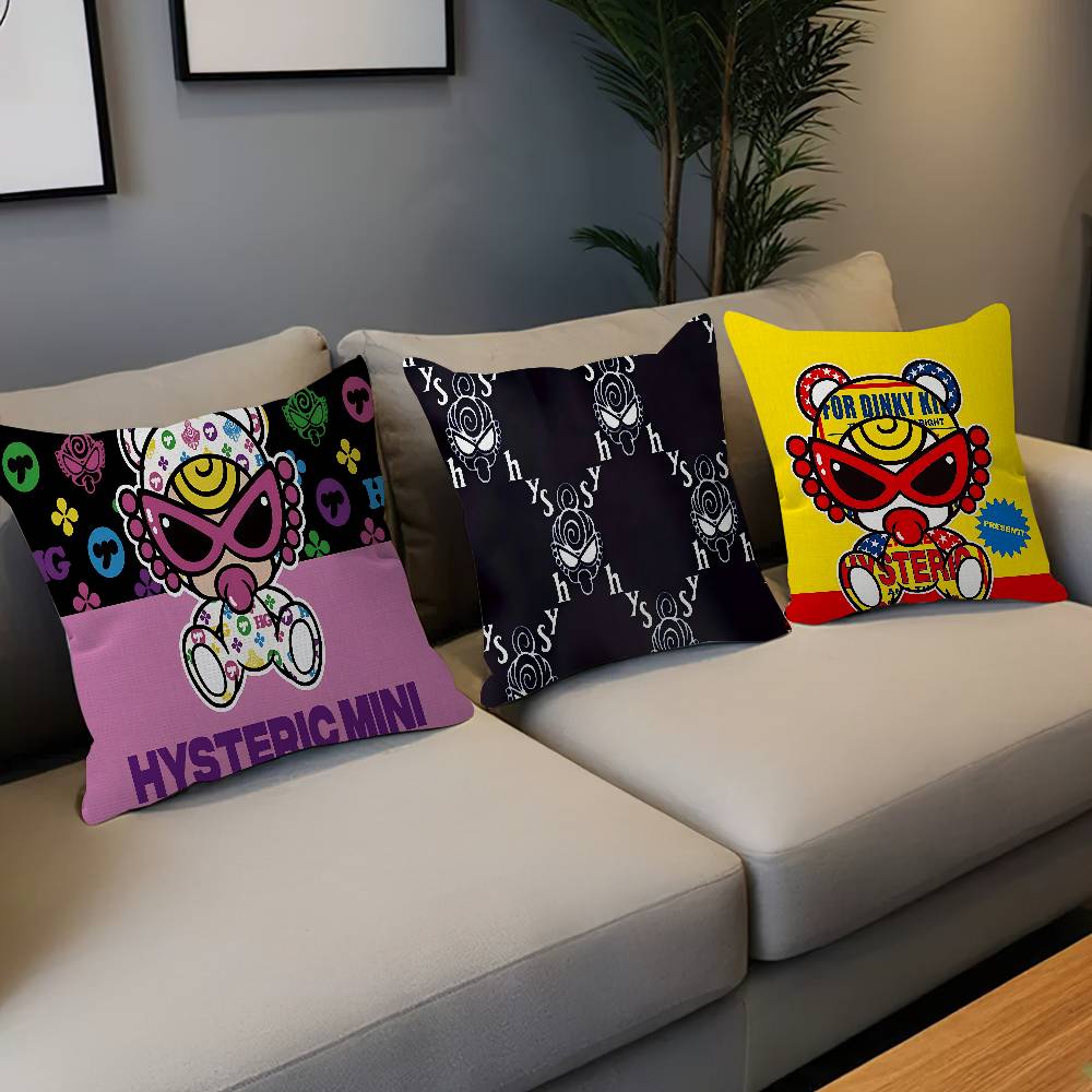 Japan Fashion H-Hysteric M-Mini Cushion Cover Decorative Pillow Sofa Home Decor Case Pillow Cases