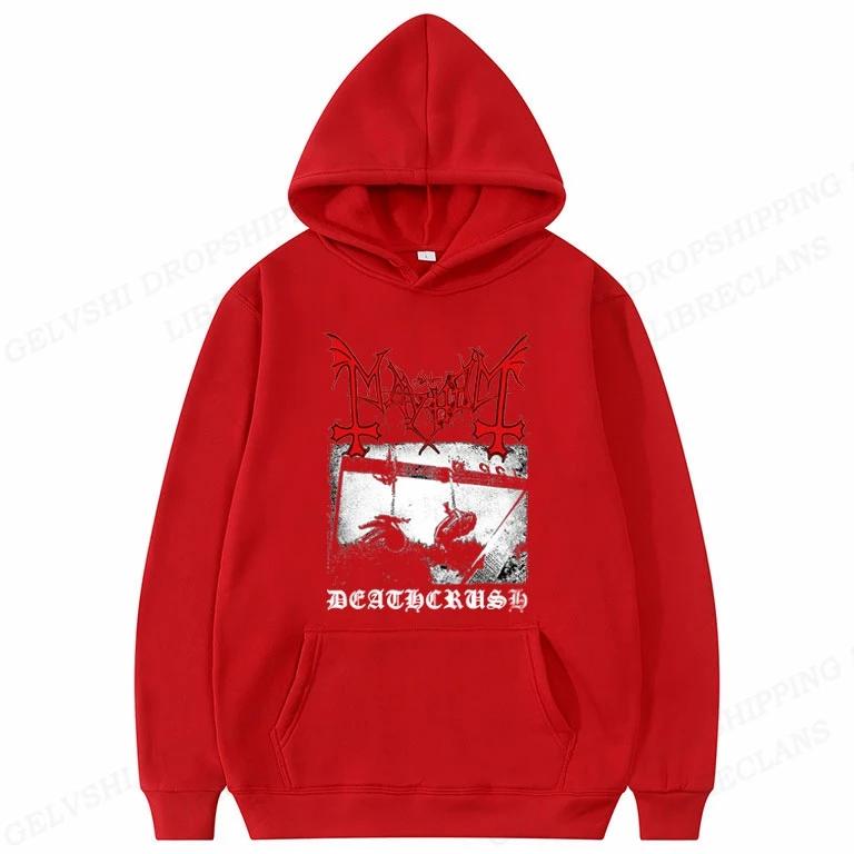 Rapper Mayhem Deathrush Hoodie Women Unisex Fashion Hoodie Sweatshirt Street Hip Hop Hooded Pullover