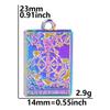 12Pcslot Metal Tarot Charm Mix Accessories Sun Moon Star Pendant Charms For Jewelry Making Supplies Wholesale Items Diy Earring