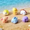 Mini Resin Ocean Animals Figurine Tiny Marine Creatures Ornaments for Garden Micro Landscape DIY Fish Tank Aquarium Planter Pot Dollhouse Decor