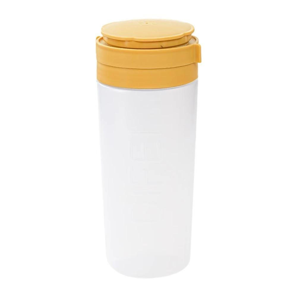 

Rotatable Lid Frosting Dispenser Scaled Seasoning Bottle Barbecue Condiment Bottle Chili Powder жовтий