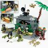 Sama Military Bunker 42104 Construction Children Assemble Small Particle Building Block Toy Baseplate Accessories
