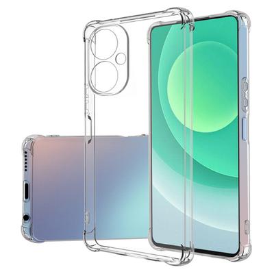Coque de téléphone en TPU transparent anti-chute à quatre coins pour Tecno Camon 19 Pro 5G, coque de protection antichoc en silicone souple transparent pour Camon 19 Neo 18i 18p 17p