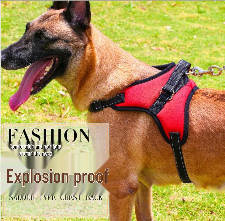 K7 Anti-Zug Hunde Geschirr & Leine Set