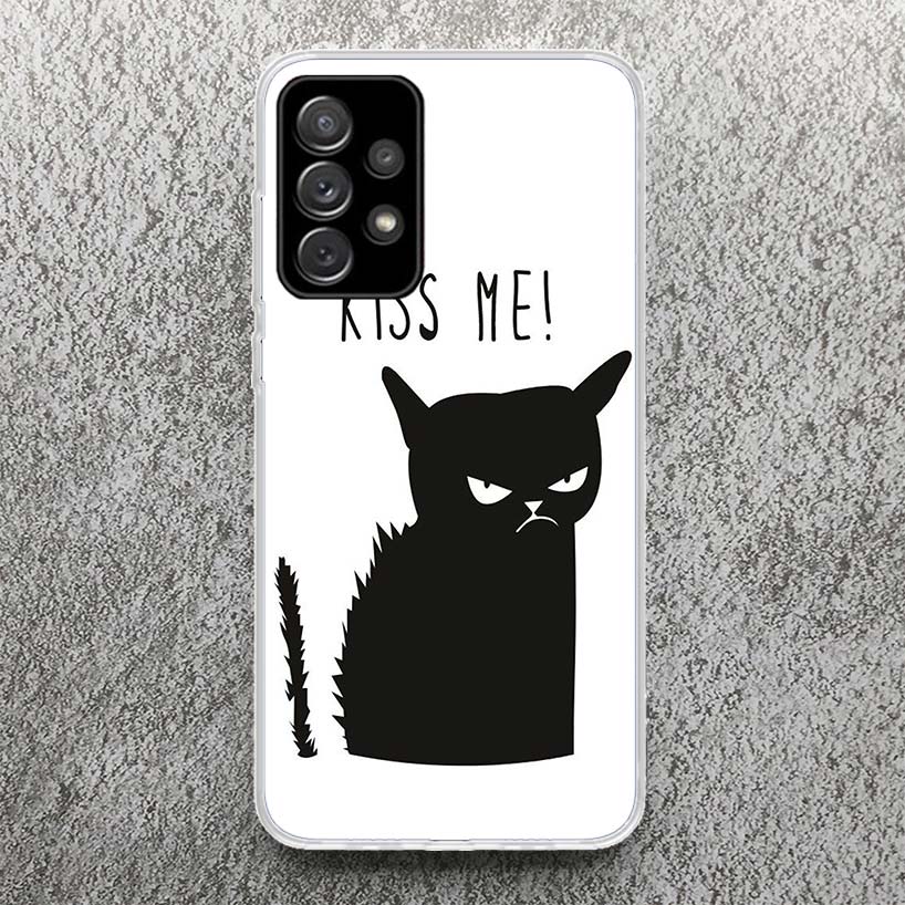 Cat Footprint Funny Paw Cute Phone Case for Samsung Galaxy A16 A15 A14 A13 A56 A55 A54 A53 A36 A35 A34 A33 A26 A25 A24 A23 A05S