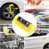 ABWR-Car Wash Brush Head, Car Wash Scrubber With Soft Bristle, Exterior Vehicle Wash Equipment For Auto RV Truck Boat Campers