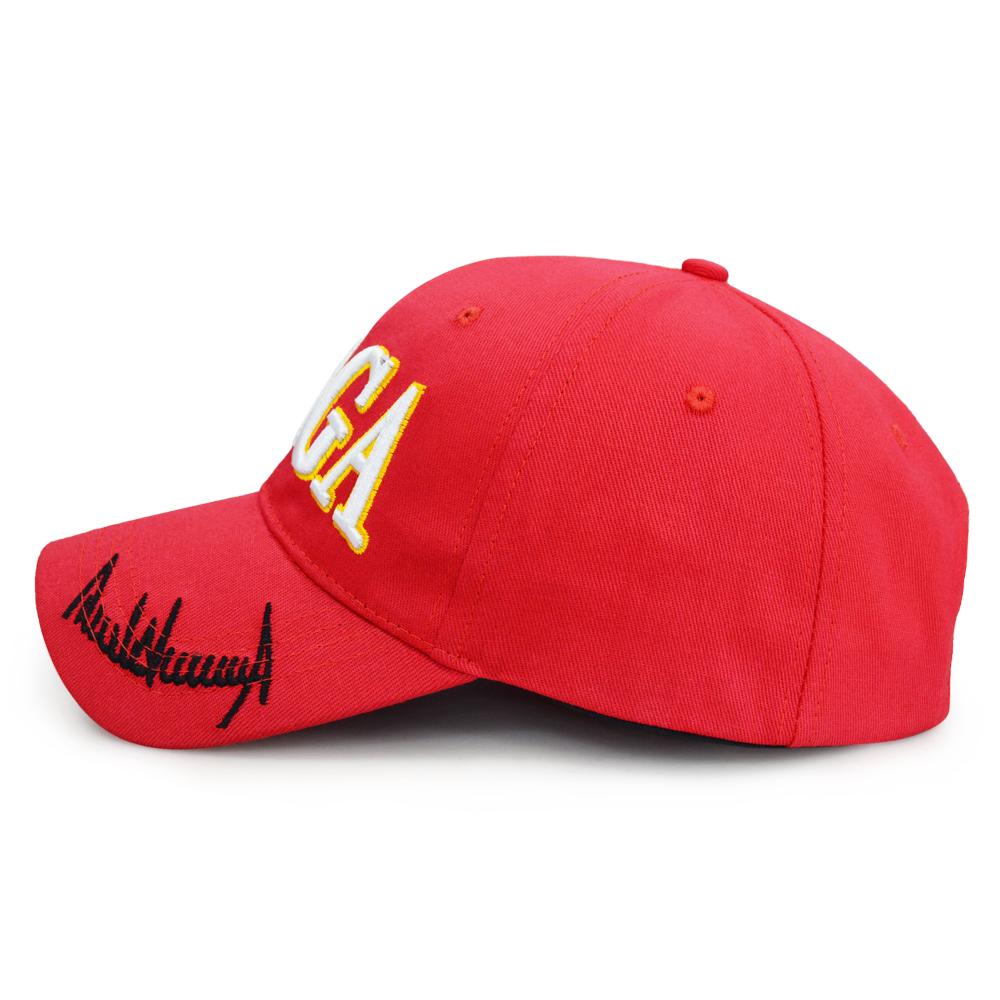 New Maga Letter Embroidery Baseball Cap Unisex Outdoor Sports Peaked Cap Sun Hat