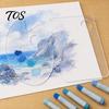 Artist Palette for Painting Acrylic Paint Palette, Clear Tray with Thumb Hole, Non-Stick Oil Professional Watercolor Mixing Acrylic, Oil, Painting,