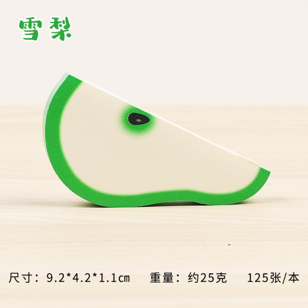 Personalized Stationery DIY Fruit-Themed Sticky Notes -Shaped Notepad