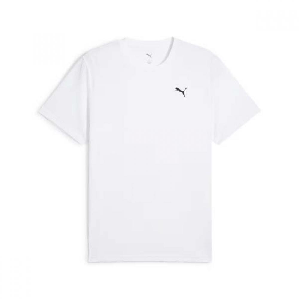 Puma Men S Running SportS Short Sleeve Tee Tad eSSential Poly Tee 02 White/XL(110)