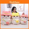 Lindo Juguete de Peluche de Hámster con Sudadera Almohada Grande para Dormir para Niños y Niñas