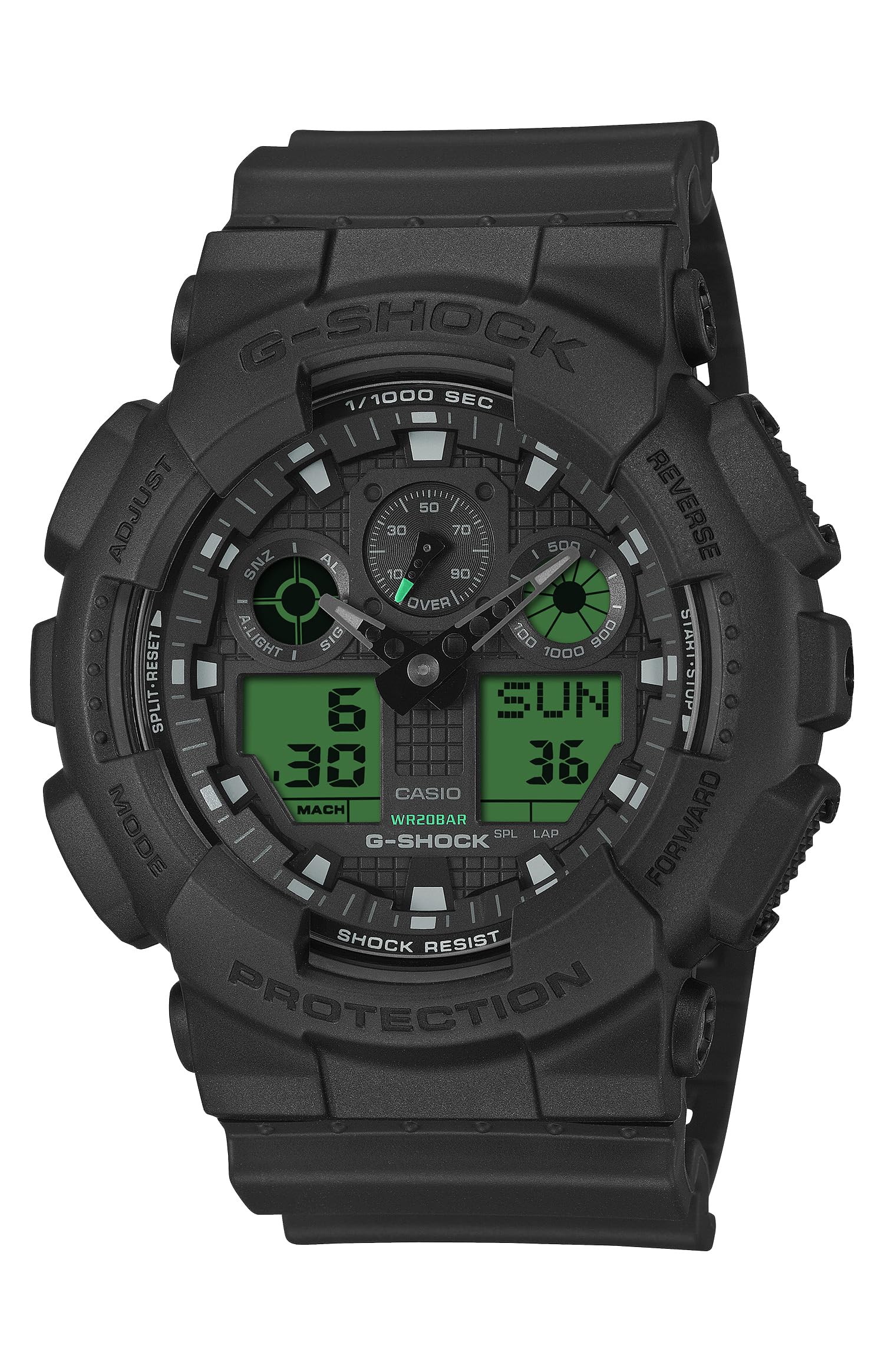 Watch Black [Casio] G-Shock GA-100BEG-1AJF Men s