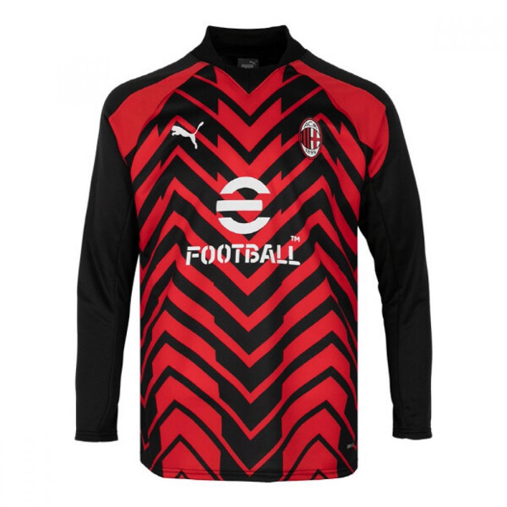 

Puma Long Sleeve Tee Zqj 772232 01 Puma Ac Milan Pre Match Ls Sweat Top 95