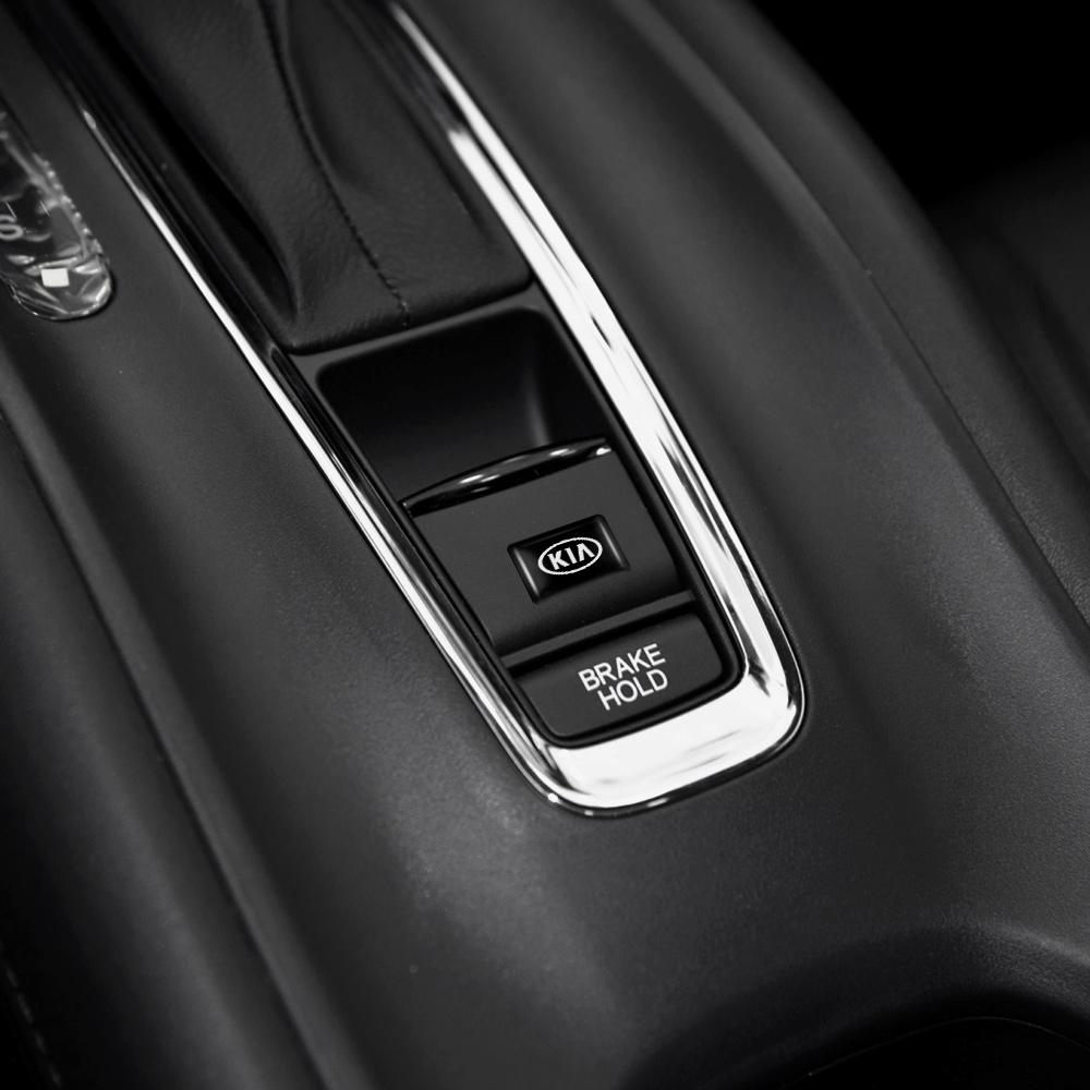 2026 Het Bilklistermärke 10/20/50 st 3D Mode Bilinteriör Epoxi Karossklistermärke För Kia Sportage 3 Rio K2 Ceed Carnival Picanto Soul