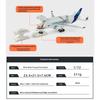 1/72 Beluga Aircraft Model Super Heavy Transport Aircraft Simulation Airbus A330-600ST Birthday Gift Collection Ornaments