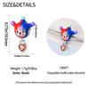 Authentic New Product copper Magic Joker Playing Card Pendant Ideal For Pandora Bracelets Do It Yourself Charm Women Jewellery Fashion Gift