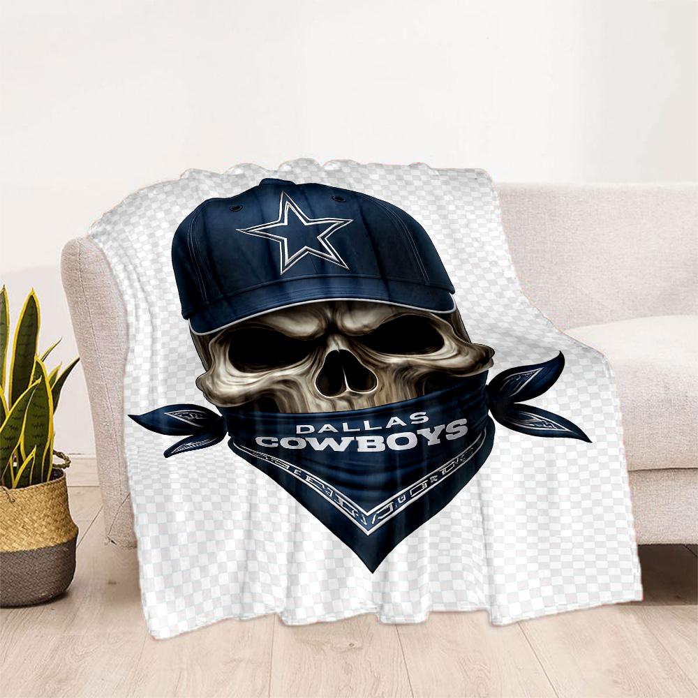 Dallas Blanket Warmthful Decor Suitable for Office Couch Livingroom All-Season Use Digital Print Ideal Gift for Friends Family Couples Picnic