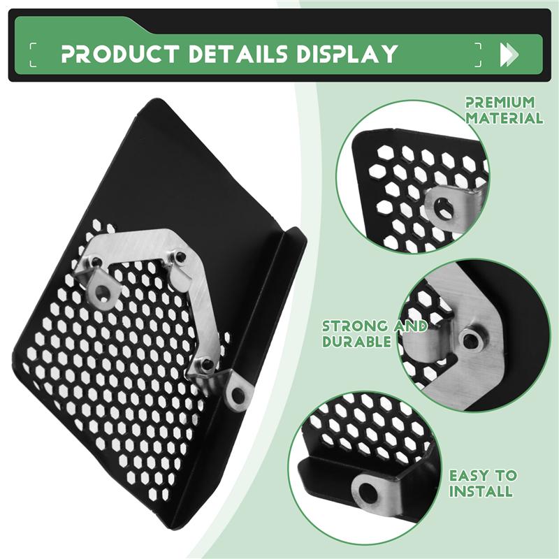 A28G-Motorcycle Rectifier Guard Rectifier Guard For BMW S1000XR Rectifier Grille Cover