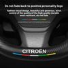 High Quality Steering Wheel Covers For Citroen Berlingo C1 C2 C3 Grand C4 Picasso C-ELYSEE Suede Leather Car Interior Accessorie