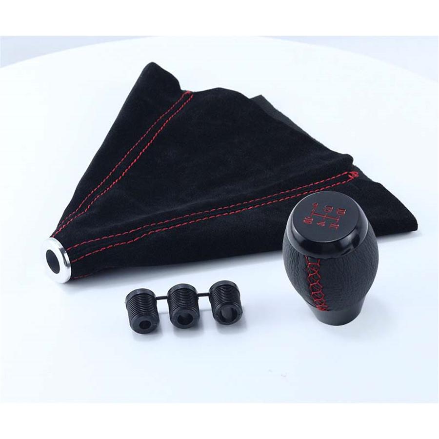 For Honda Civic Acura Manual Transmission Shifter 5 Speed Shift Knob + Boot