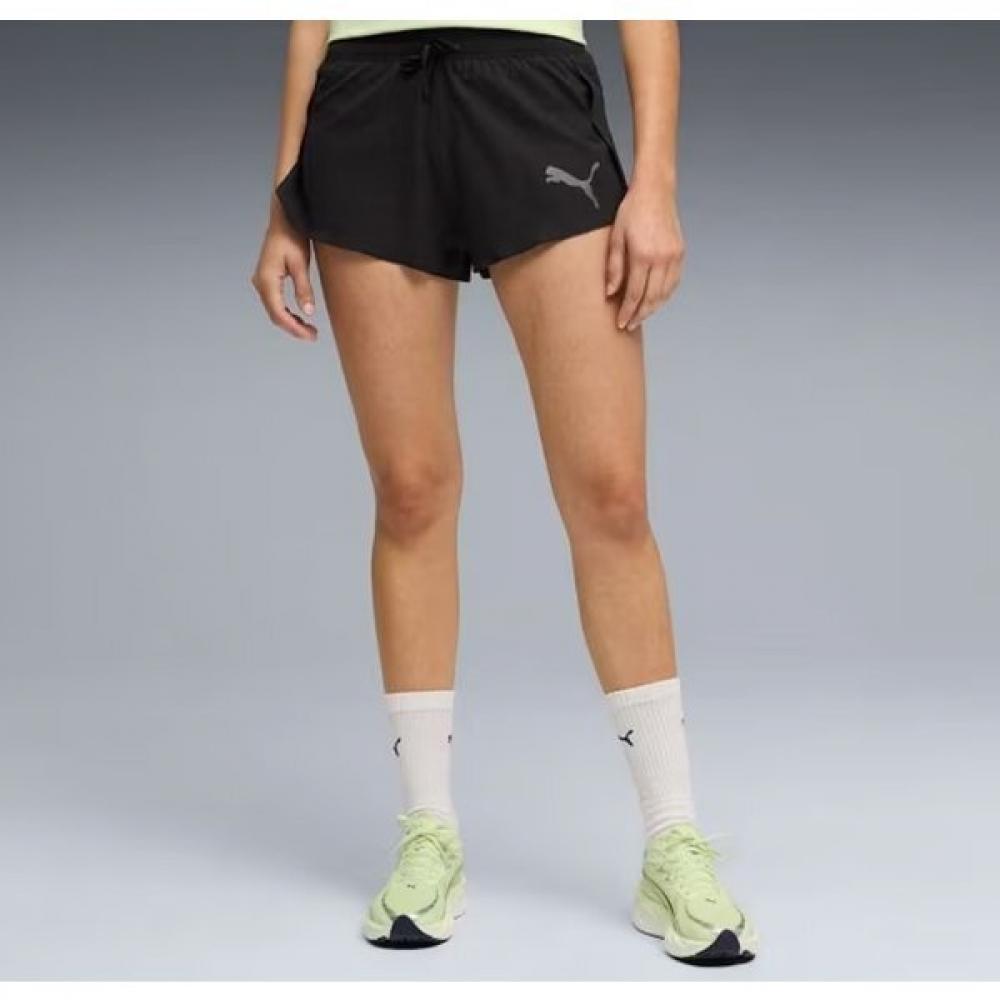 Puma Women S 2 Inch Split ShortS lightSpeed Ultraweave 529178 01 L