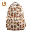 Cartoon Printed Capibala Backpack Cute Capybara Large-capacity Lightweight Burden-reduction Student Schoolbag Storage Bag