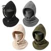 Windproof Ski Mask for Men And Women Unisex Winter Balaclava with Drawstring, Fleece Lined Hood Mask, Face Gear Camping Cover Neck Warmer Women,