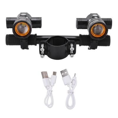 Doppia Fanaleria Anteriore T6 Maniglione per Bambini Luce Anteriore per Monopattino Elettrico Serie Ninebot ES