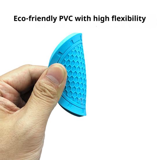 Honeycomb Car Cup Coasters Anti-Slip PVC Cup Holder Pad Universal Water Cup Mat for Car Interior Decorative Auto Accessories