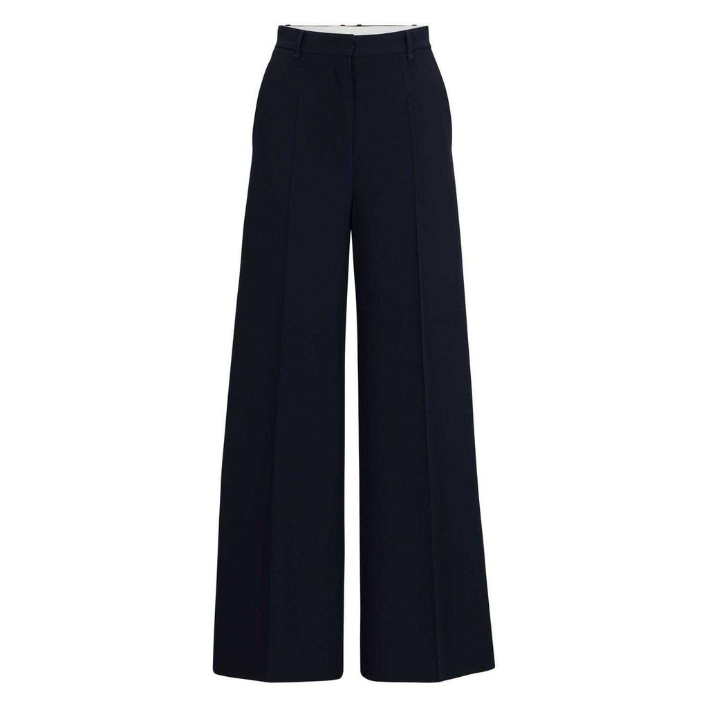 Boss Womens/Ladies Tikela High Waist Relaxed Fit Trousers