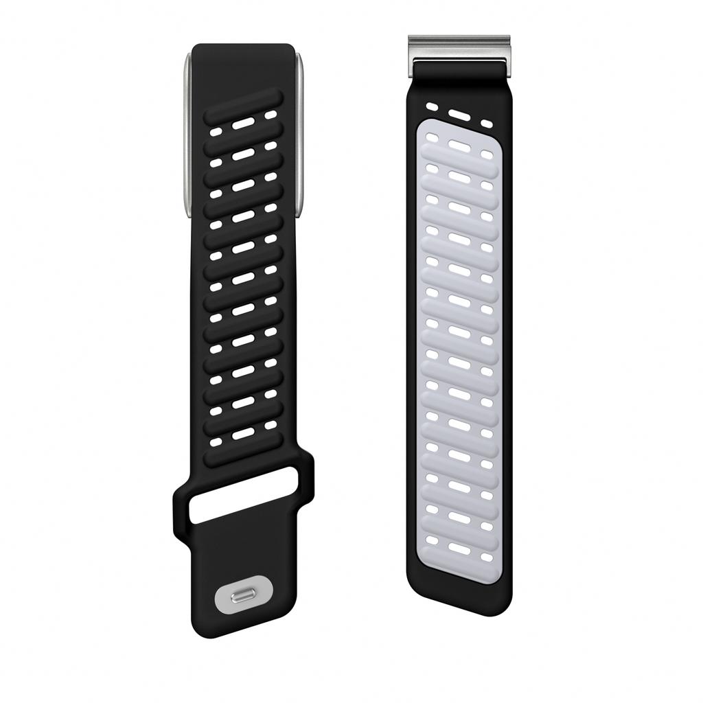For WHOOP 5.0 Replacement Strap Dual Color Design Breathable Silicone Watch Band