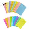 Removable Planner Notes for Desk Lined Fluorescent Sticky Notepad, To-do Lists with Check Boxes Multi-colored Notepads Adhesive Notes, Increase