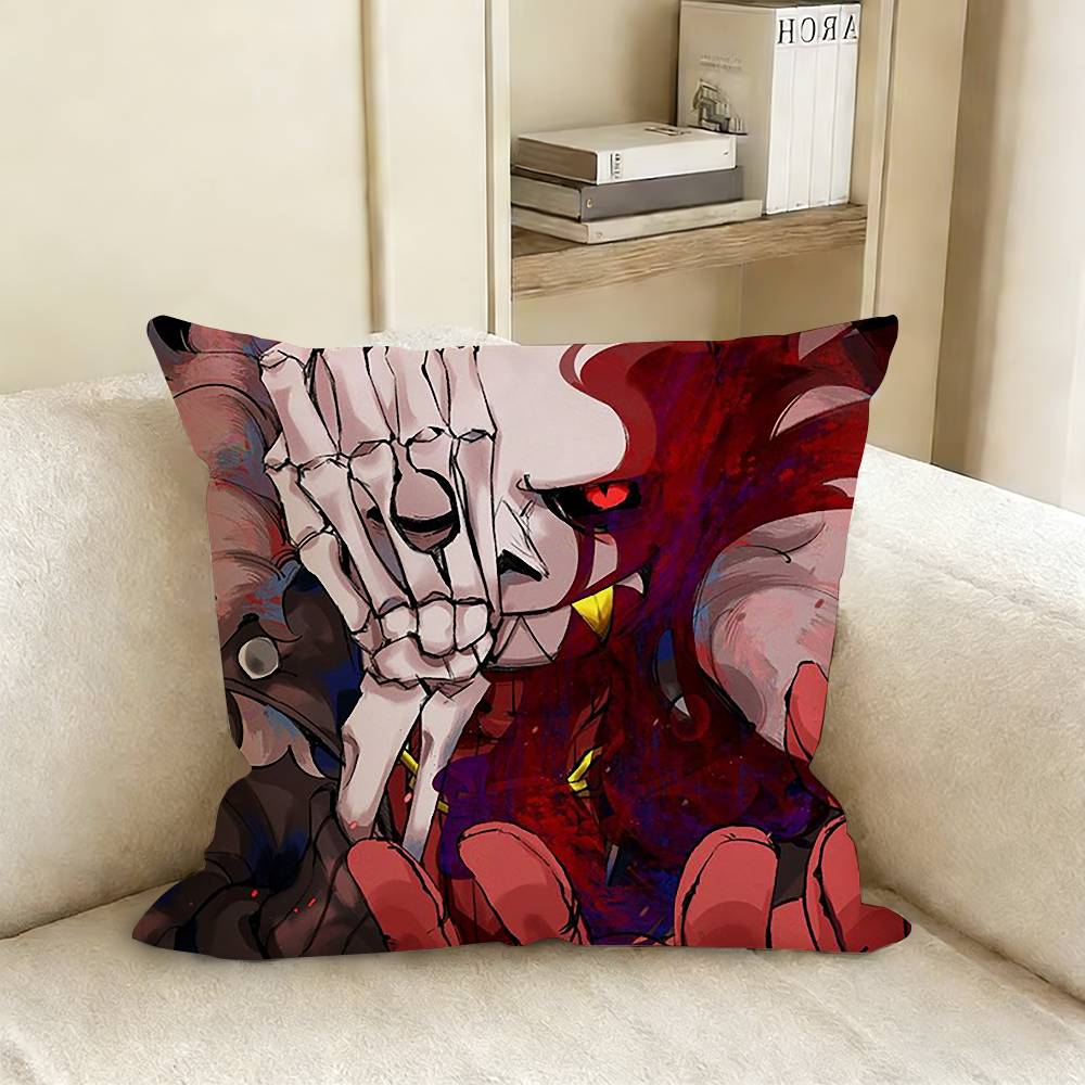 Fell Ink Sans U-Undertale Au Pillow Cover Sofa Cushion Cover Home Room Decoration Children Gift