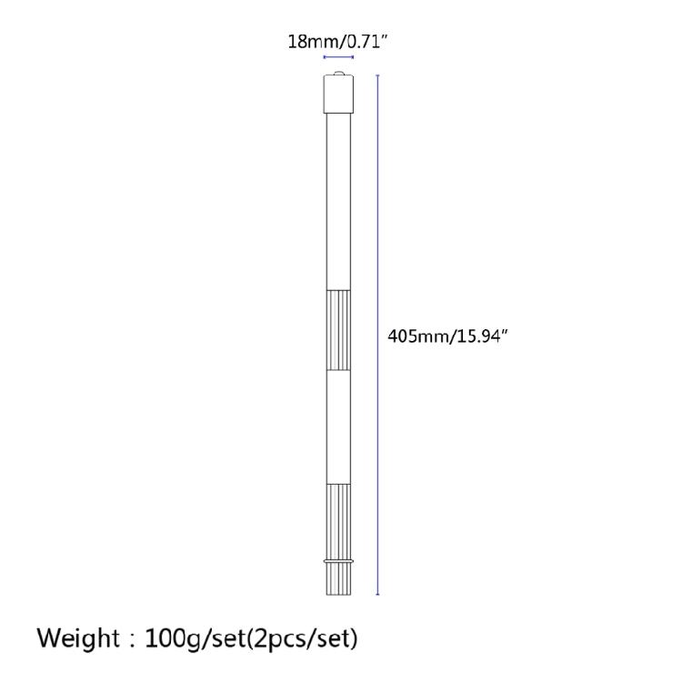 Durable Drum Sticks Heavyweight Jazz Drum Sticks for Cardio Exercises Drumming