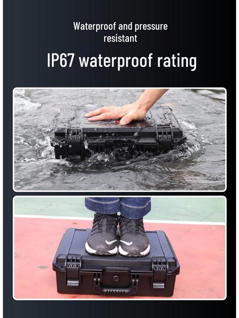 קופסת הגנה מפלסטיק עמידה למים ועמידה בפני זעזועים למצלמה וציוד