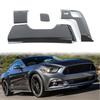 Inner Steering Wheel Lower Panel Trim Cover For Ford Mustang 2015+ Carbon Fiber