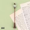 Christmas Village 1:87 Mini Street Light Model Miniature Post Light Train Lamps Street Lamps for Mini Landscape