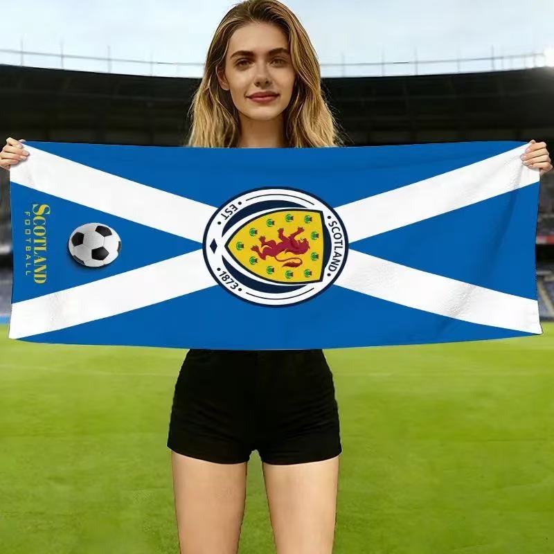 Football World Cup support towel
