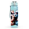 1PC Abstract Number Sixty Seven Art 750ml Color Plastic Sports Water Bottle Leakproof Flip Straw Lid Suitable for Sports Office Home Use