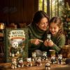 Limited Collection Dog Toys Westie in The Woods Advent Calendar, 24-Day Christmas Countdown Surprise Blind Box Figure Set, West Highland White Terrier