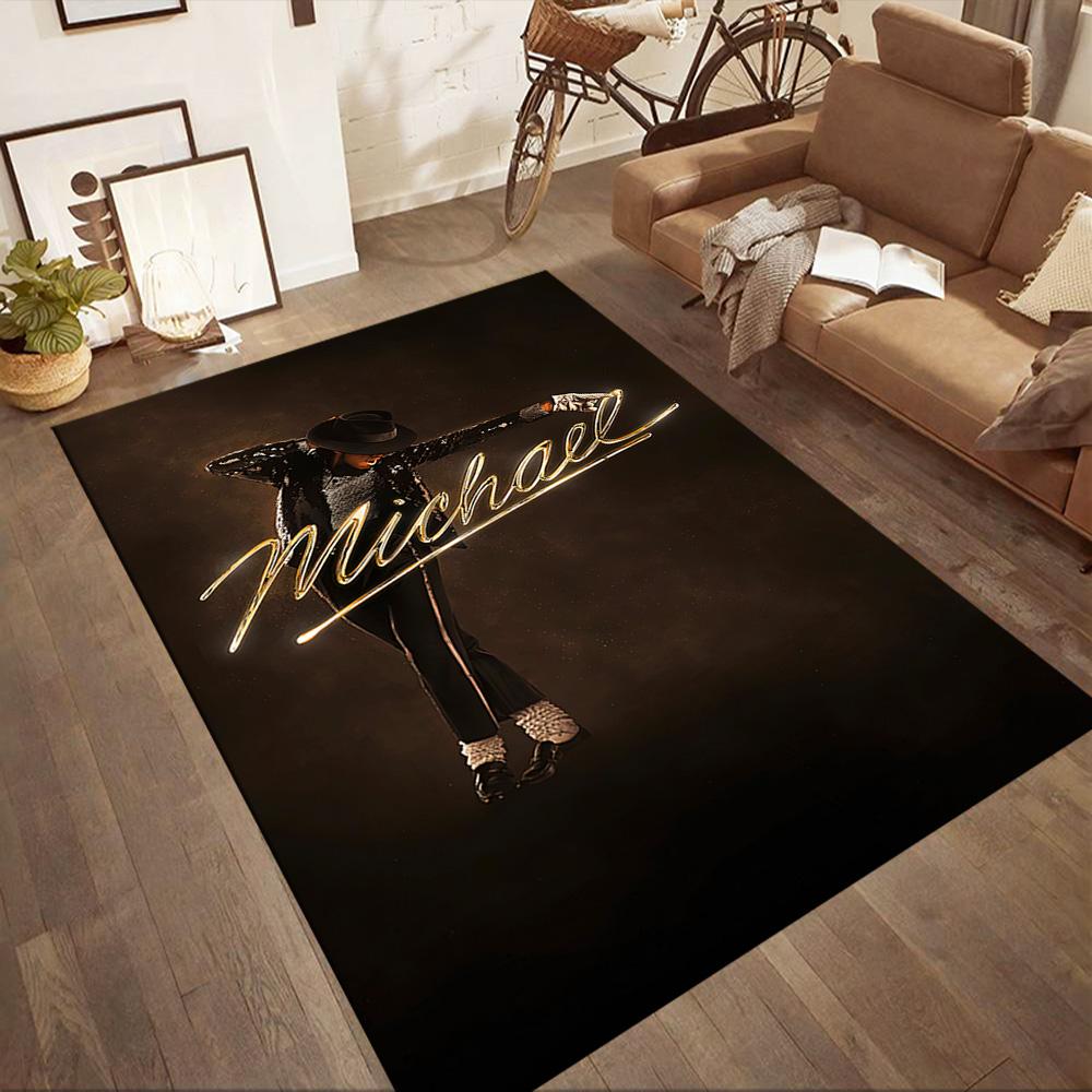 Michael Jackson 102 Floor Mat Suitable for Study room Dormitory Living Rooms Game Room Antislip Carpet Decorate Offices Perfect Gift for Women/Men