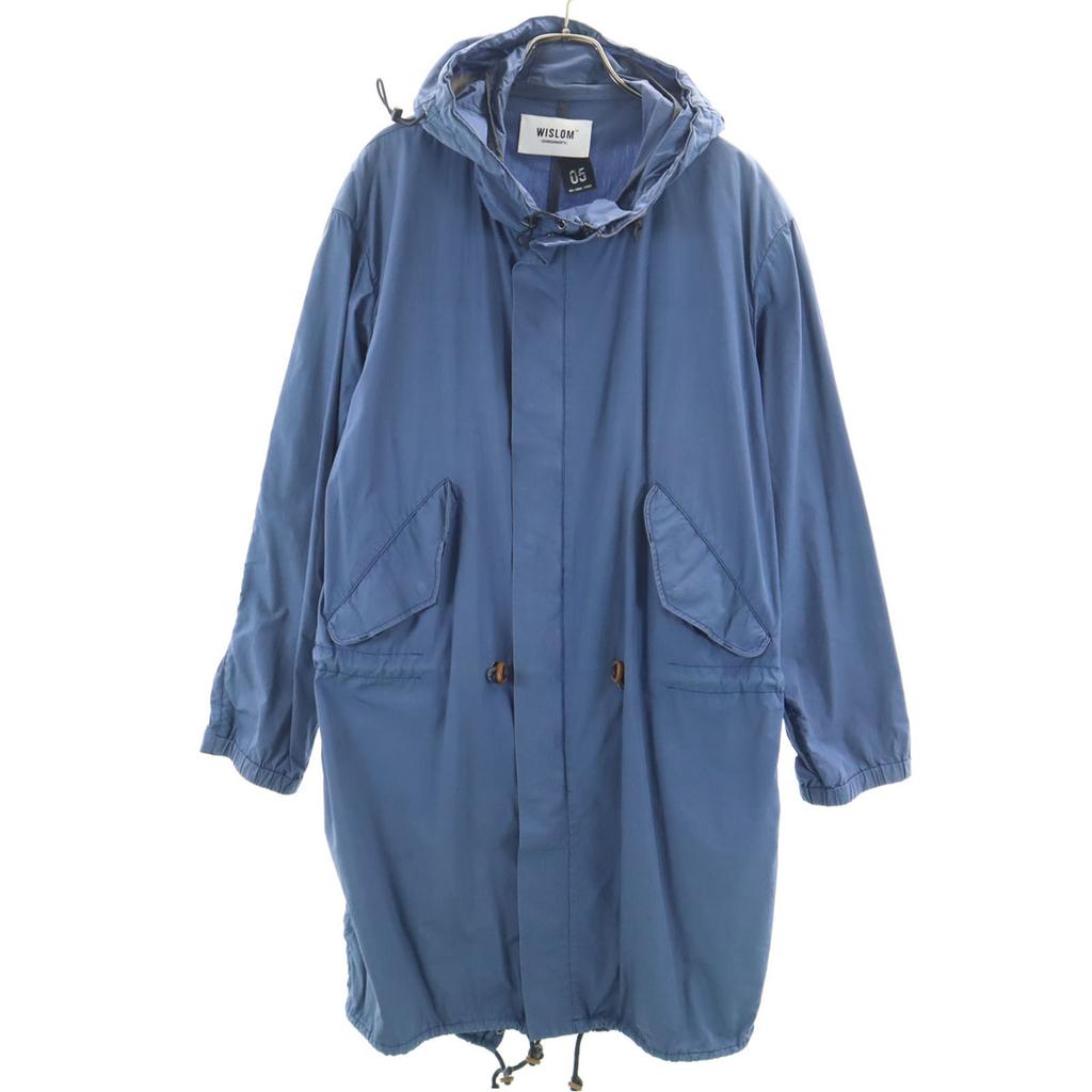 WISLOM Long Coat 5 Blue Men's Used