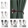 2Pcs Metal Curtain Tie Backs Drapery Holders for Stylish Window Decoration Curtain Tiebacks Set