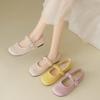 Fashion Single Shoes Women's 2025 New Summer Hundred Matching Skirt Shallow Mary Jane Shoes