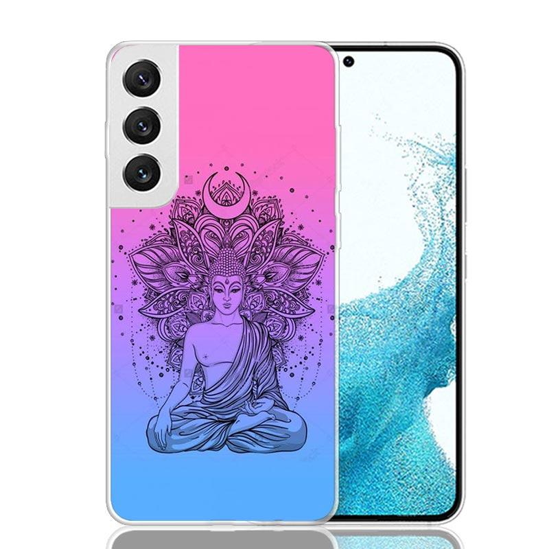Gautama Buddha Budha Belief Phone Case For Samsung Galaxy S25 S24 S23 S22 S21 FE S20 Ultra S10 Plus Art Customized Coque Capa S2