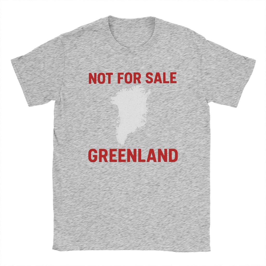 Greenland  Cotton TShirt For Men Summer  Vintage T Shirts Comfortable Trending Tee Shirt Big Size Print Tops