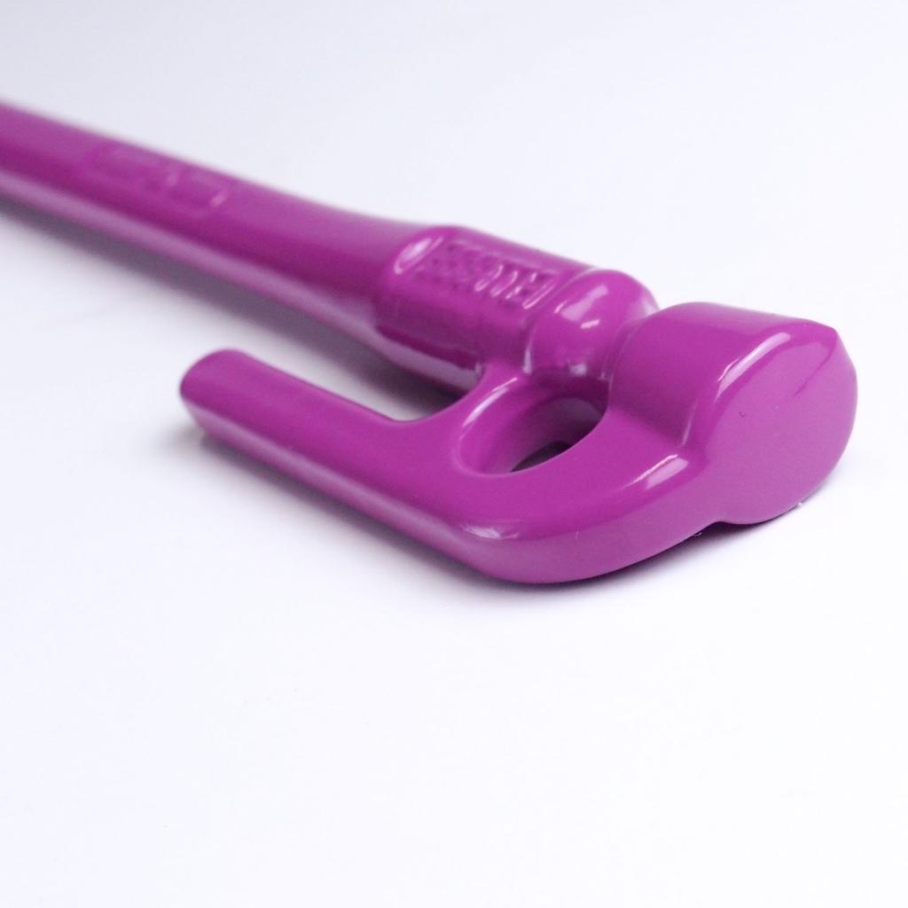 ELLISSE (Limited Edition) Forged Pegs, ELLISSE Stakes, 28cm, Purple Powder Coated, Set of 8, MK-280PU, MADE IN JAPAN