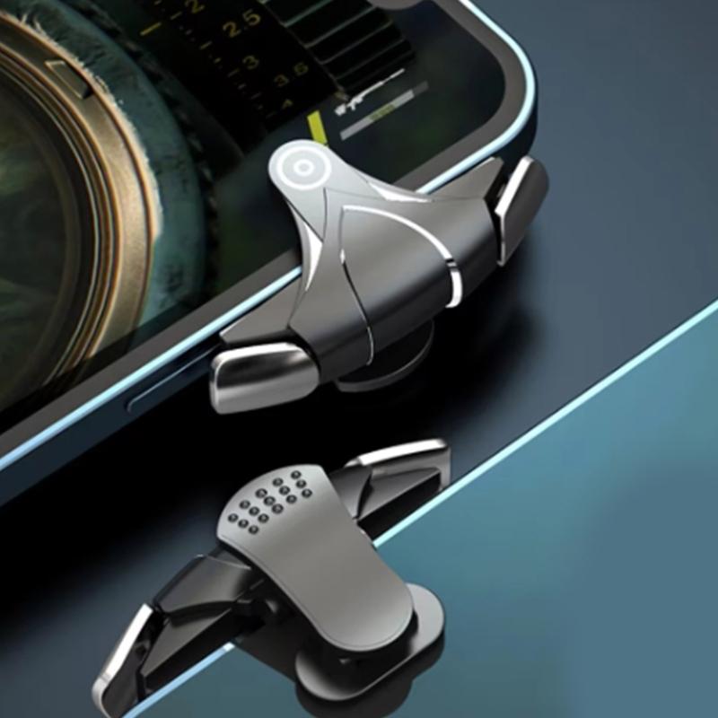 Mobiler Gamecontroller-Verbesserer ABS Metall Bequem für 14mm Dicke Telefon Gaming Verbessert Schüsse Präzision